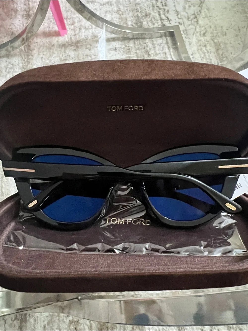 Anya 55mm Cat Eye Sunglasses TOM FORD